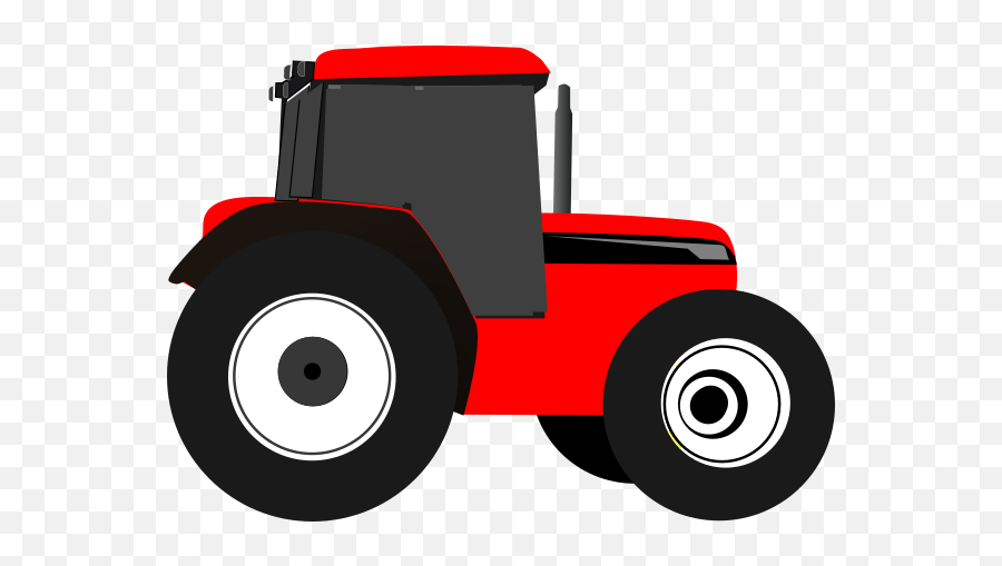 Red Tractor Clip Art At Clkercom - Vector Clip Art Online Tractor Clip Art Red Emoji,Red X Clipart
