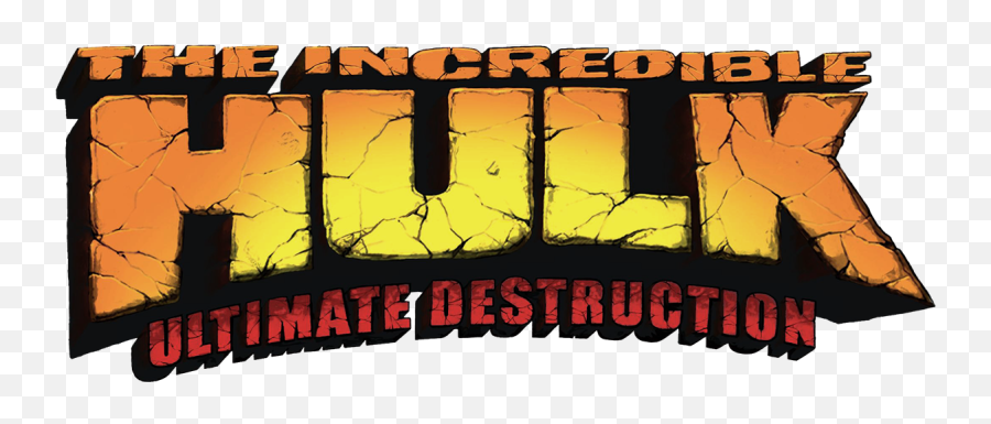 The Incredible Hulk Ultimate Destruction Details - Incredible Hulk Ultimate Destruction Emoji,Hulk Logo