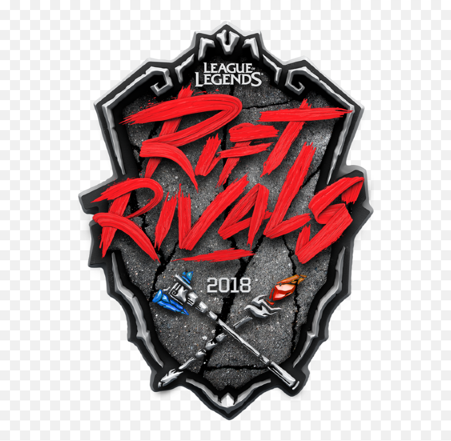 Download Hd File - Riftrivals2018 League Of Legends Rift Rift Rivals Logo Emoji,League Of Legends Logo Transparent