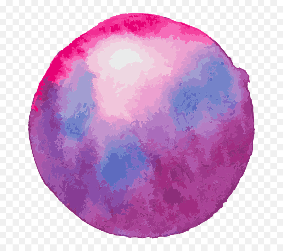 Color Circle Watercolour Pink - Free Vector Graphic On Pixabay Circulo Png Acuarela Rosa Emoji,Watercolor Circle Png
