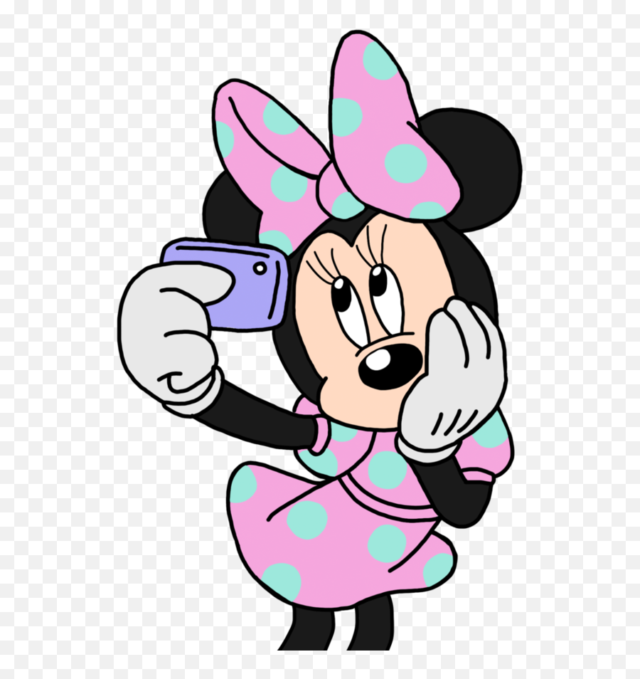 Comics Clipart Png Tumblr - Minnie Mouse Selfie Emoji,Selfie Clipart
