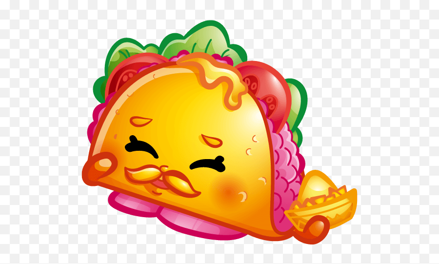 Download Shopkins - Official Site Shopkins Characters Taco Shopkins Taco Terrie Emoji,Cute Taco Clipart