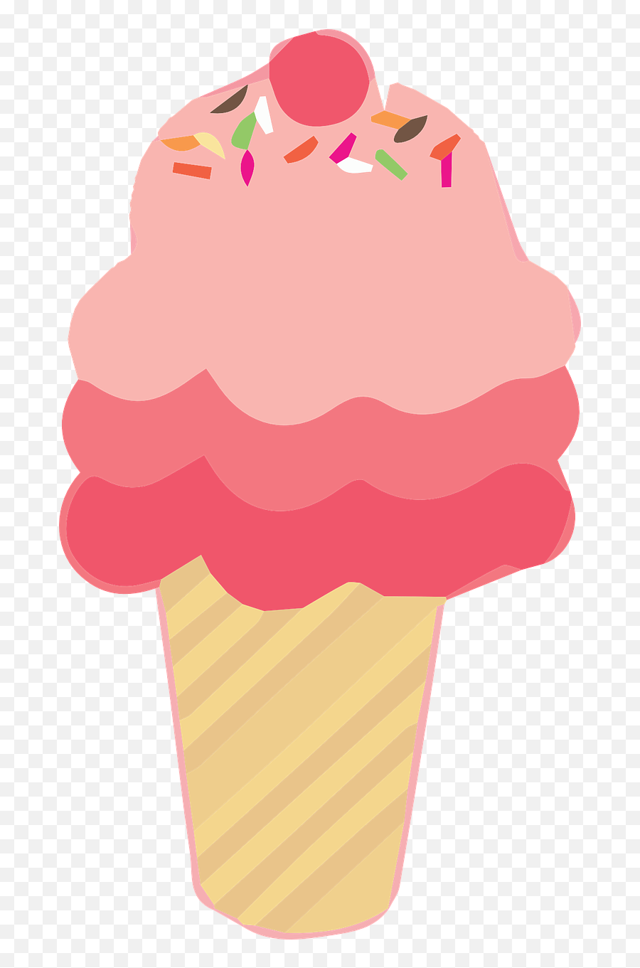 Cone Food Ice Cream - Free Vector Graphic On Pixabay Emoji,Ice Cream Cone Transparent Background