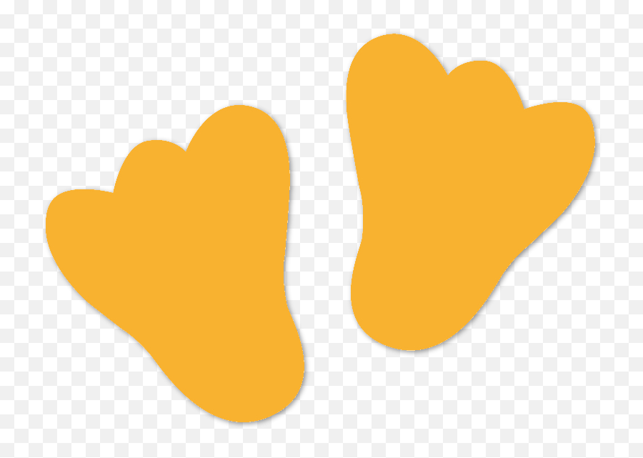 Foot Clipart Toe - Duck Feet Clip Art Png Download Full Duck Foot Printable Clipart Emoji,Foot Clipart