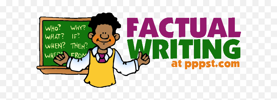 Free Powerpoint Presentations About Factual Writing For Kids Emoji,To Write Clipart