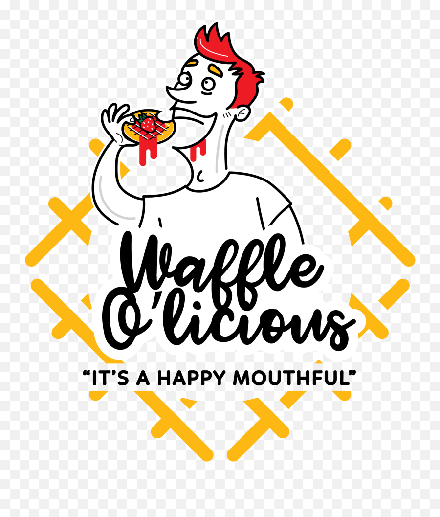 Waffle Ou0027licious Food Trucks In Plano Tx Emoji,Logo Licious