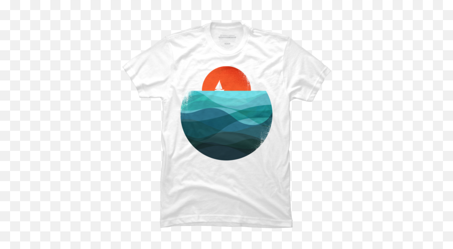Best Ocean T - Shirts Tanks And Hoodies Design By Humans Emoji,Ocean Wave Logo