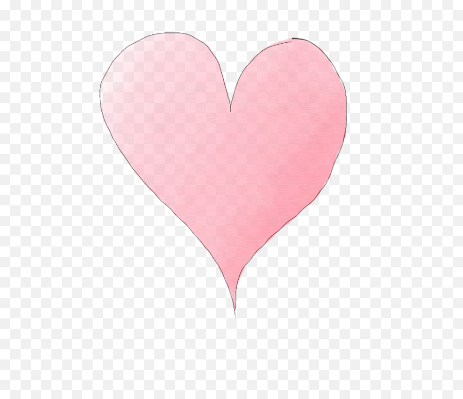 Pink Heart - Pink Heart Png Emoji,Pink Heart Png