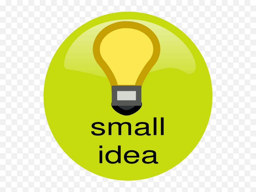 Small Idea Clip Art At Clker - Small Idea Clip Art Emoji,Idea Clipart