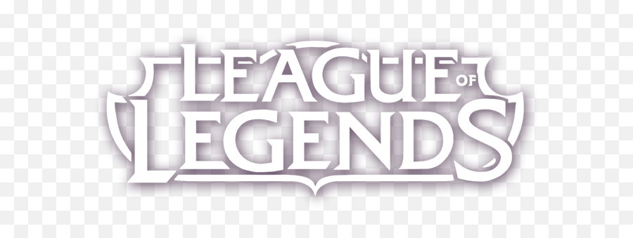 League Of Legends - Lol Logo White Png Emoji,League Of Legends Logo