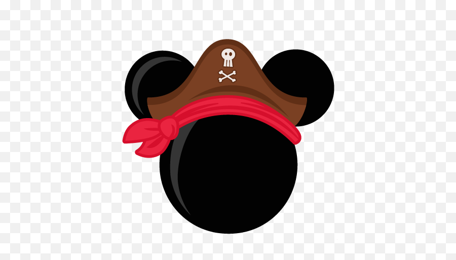 Bandana Clipart Mickey Pirate Bandana Mickey Pirate - Pirate Mickey Head Clipart Emoji,Bandana Clipart