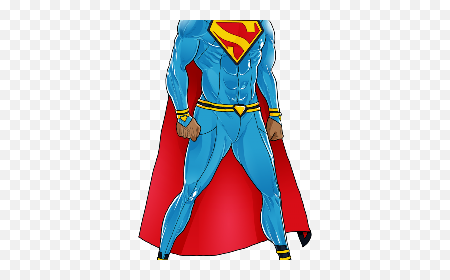 Superman Clipart Marvel Superhero - Cape Transparent Emoji,Cape Clipart