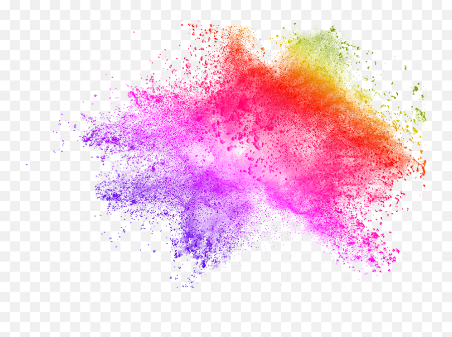 Pink Splash - Multicolor Splash Png Download Original Multi Colour Splash Png Emoji,Splash Png