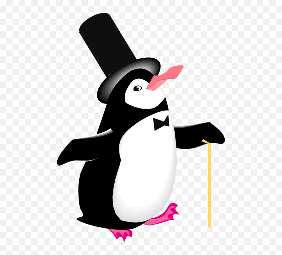 Clipart Penquin Penguin Flipper - Penguin Tuxedo Clipart Emoji,Clipart Penquin