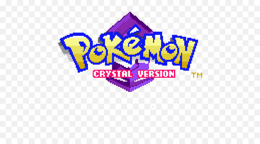 Logo For Pokémon Crystal - Pokemon Sword Shield Game Boy Emoji,Crystal Logo