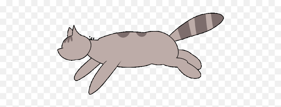 Ych Pusheen The Cat Amino Amino - Pusheen Cat Gif Running Emoji,Pusheen Transparent Background