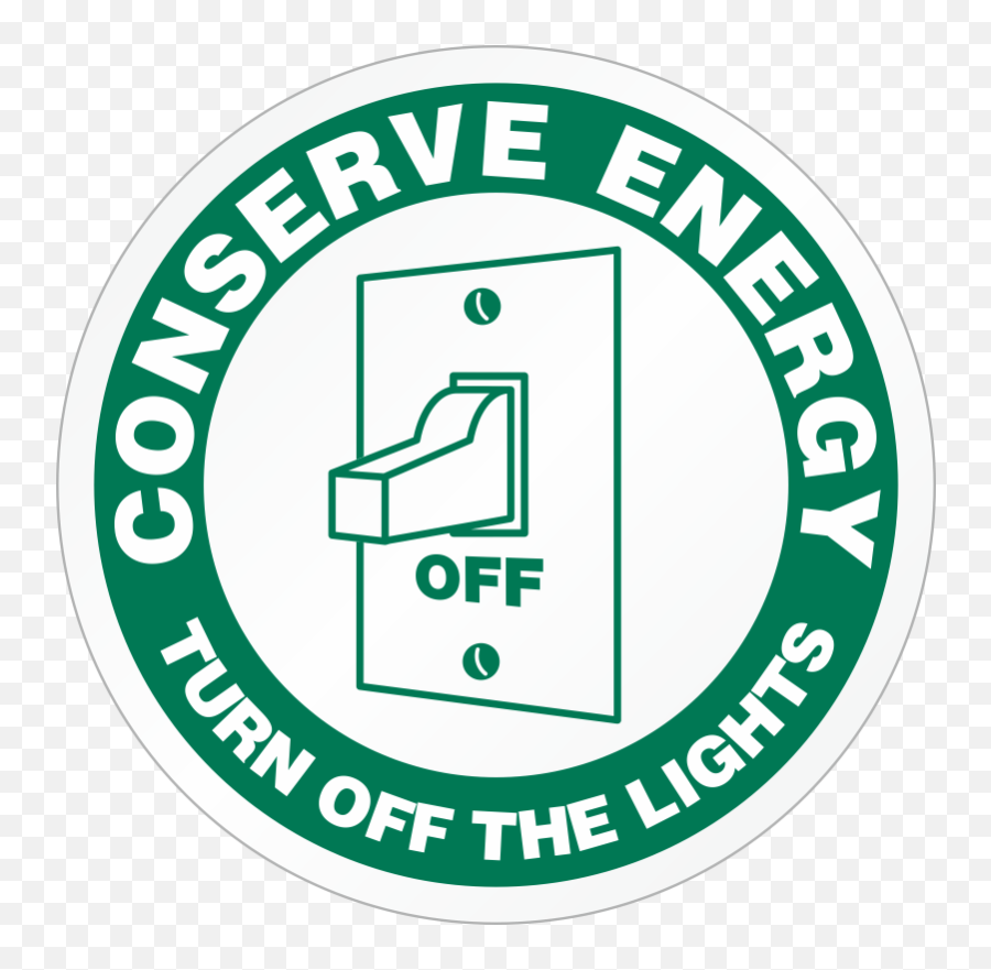 Transparent Light Switch Off Clipart - Save Electricity Sign Emoji,Light Switch Clipart