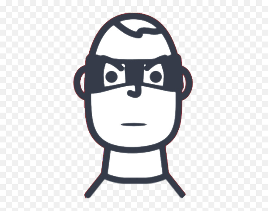 Robber - Dot Emoji,Robber Clipart