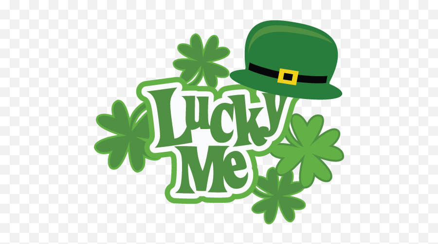 Lucky Me Svg Scrapbook Collection St Patricks Day Svg Files - St Day Images Clipk Art Emoji,St Patricks Day Clipart