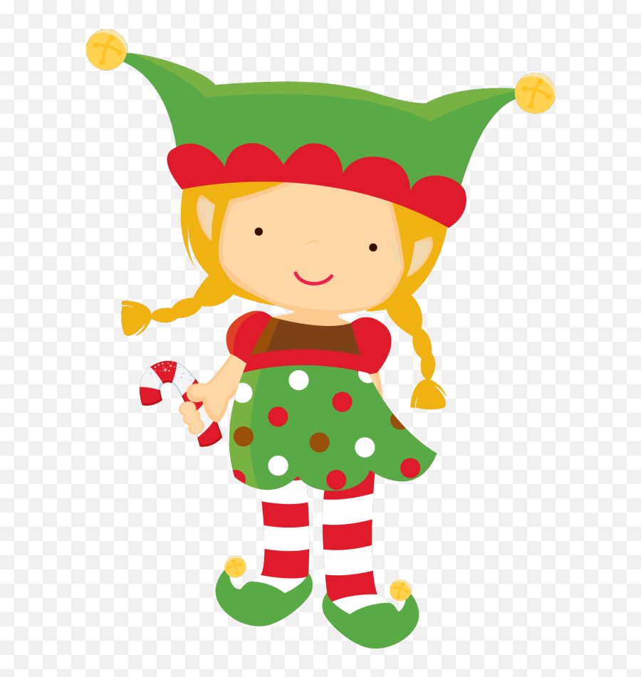 Girl Elf Clipart Transparent Png Image - Girl Elf Clipart Emoji,Elf Clipart