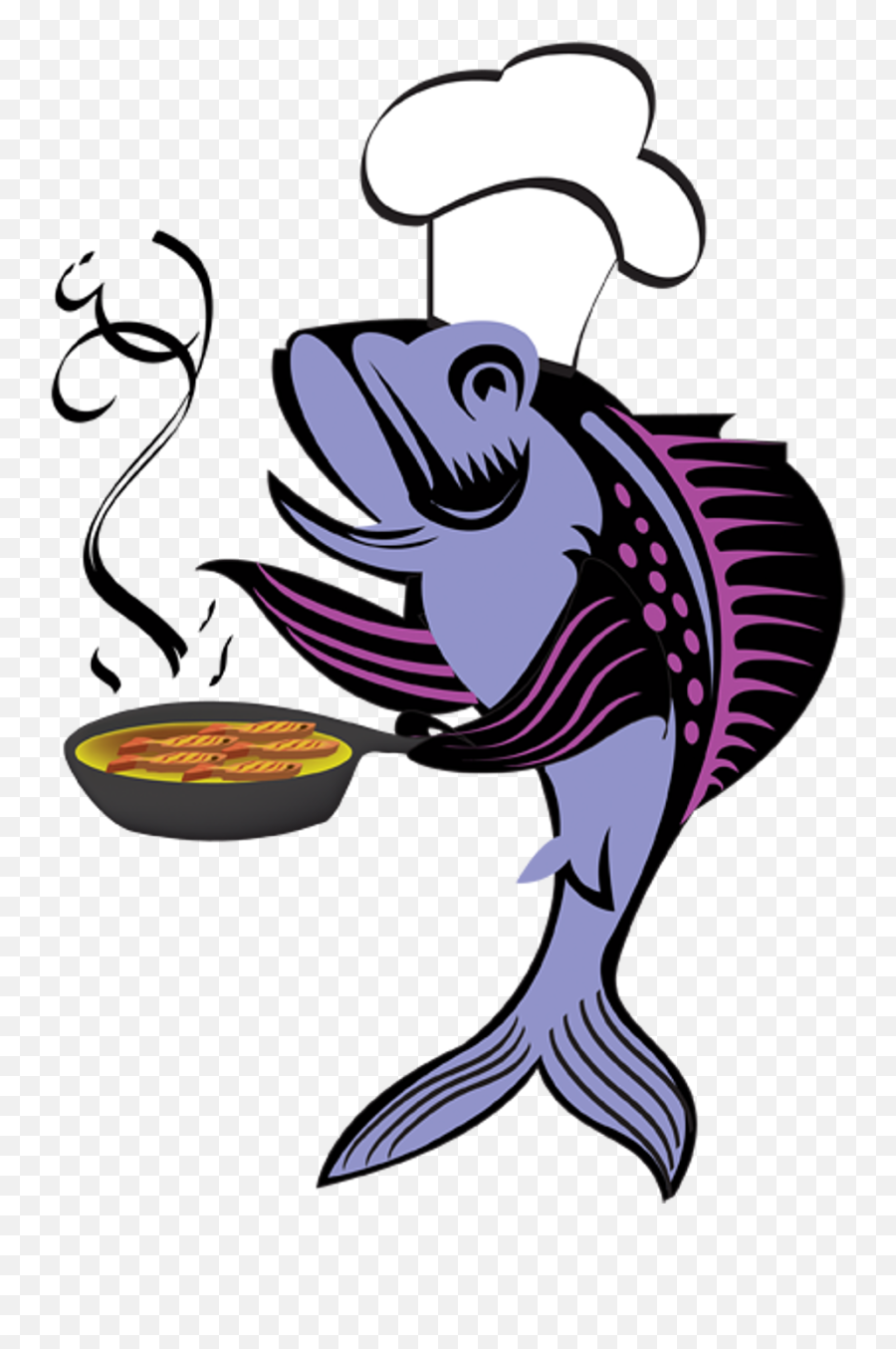Library Of Fish Dinner Svg Black And - Fish Fry Clip Art Emoji,Dinner Clipart