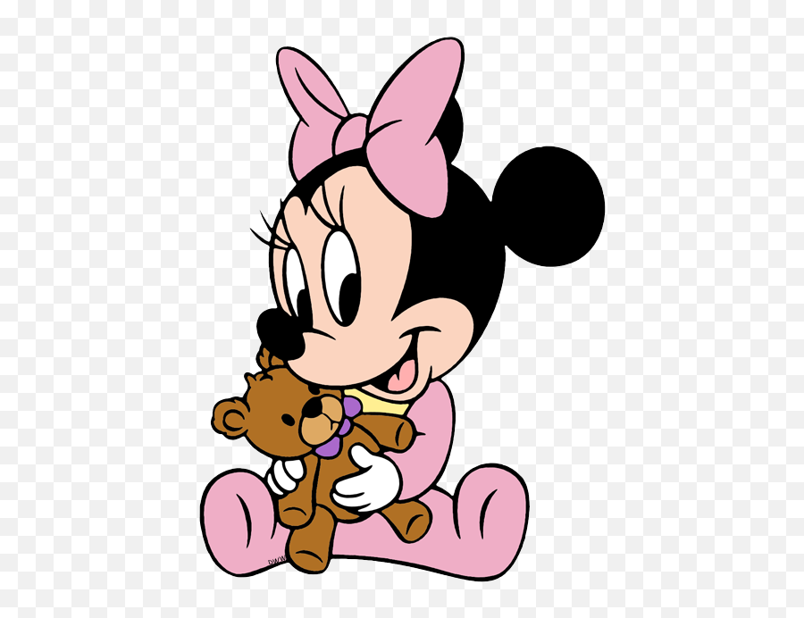 Disney Babies Clip Art 5 Disney Clip Art Galore - Clipart Baby Minnie Mouse Emoji,Sleeping Baby Clipart