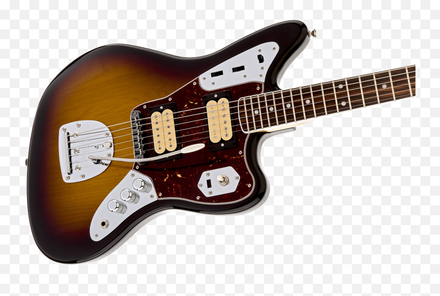 New Fender Kurt Cobain Jaguar 3 - Color Sunburst Authorized Dealer Nirvana Original Case Emoji,Kurt Cobain Png