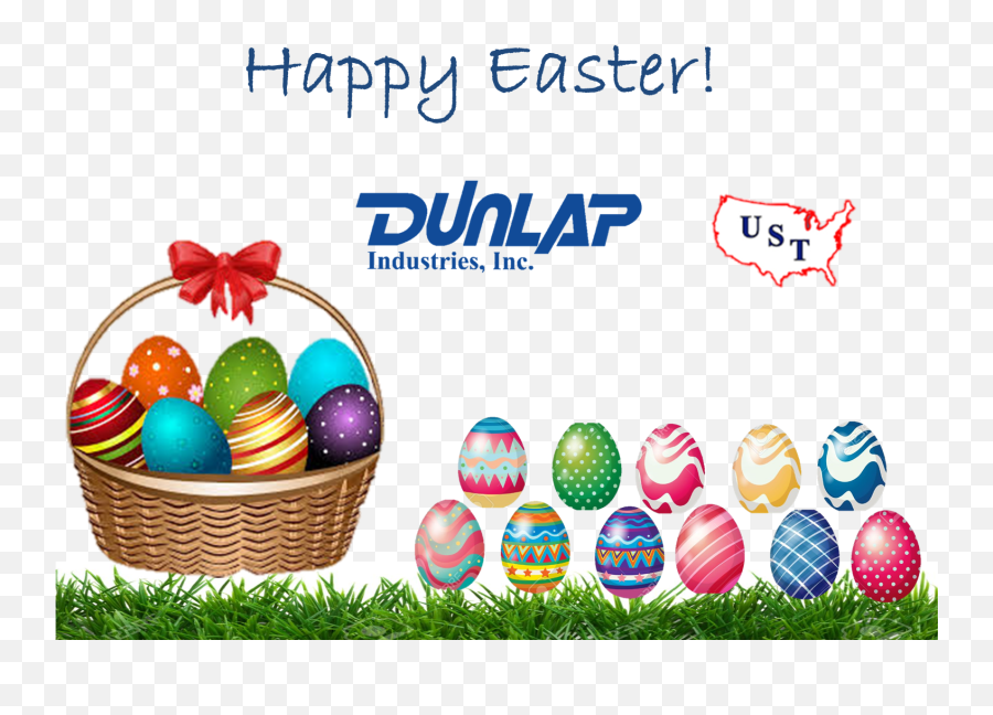 Happy Easter From Dunlap Industries Inc Emoji,Happy Monday Clipart