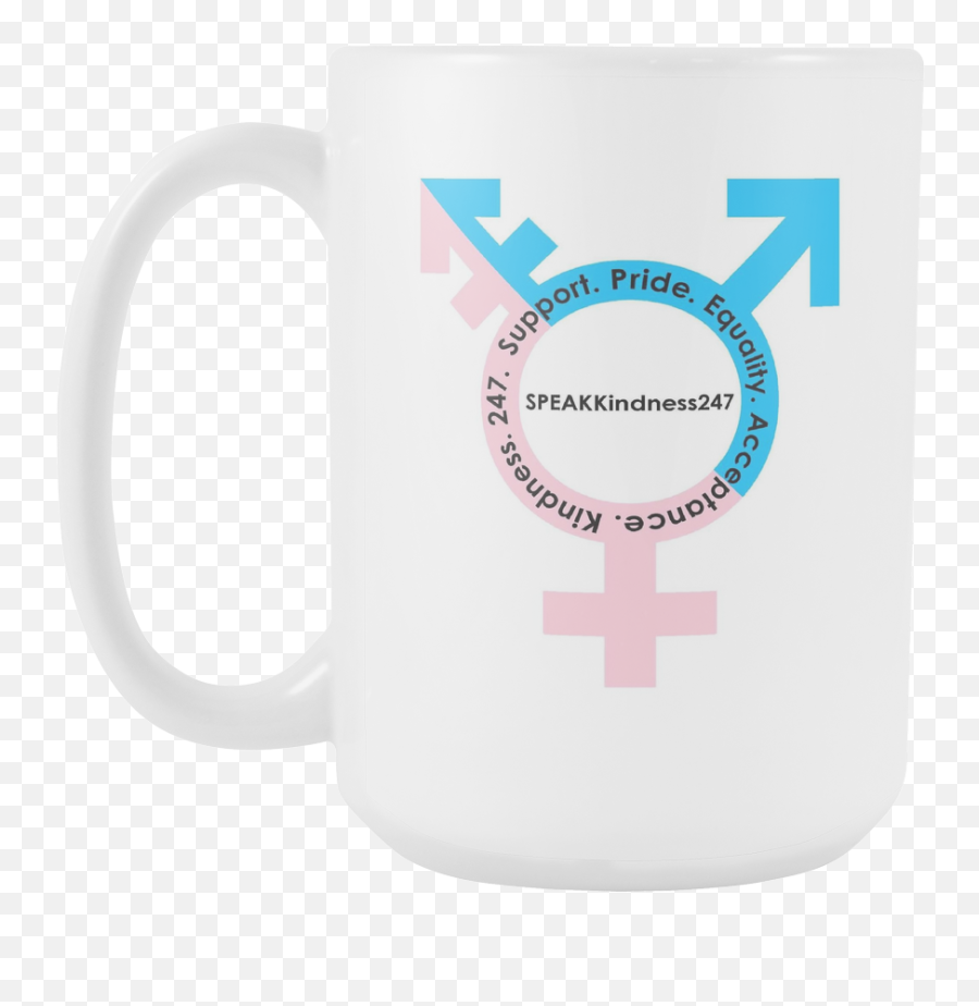 Transgender Mug - Lgbtq Beer Stein Full Size Png Emoji,Transgender Symbol Png
