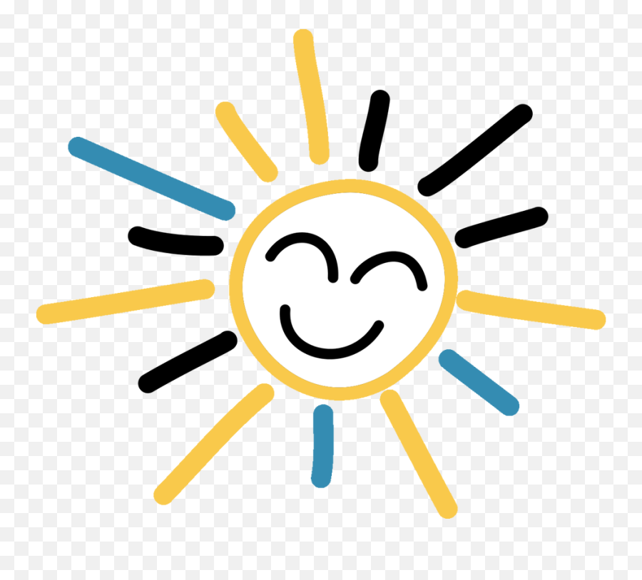 Clonmel Childcare Sun - Sun Black And White Clipart Sol Preto E Branco Png Emoji,Sun Clipart Black And White