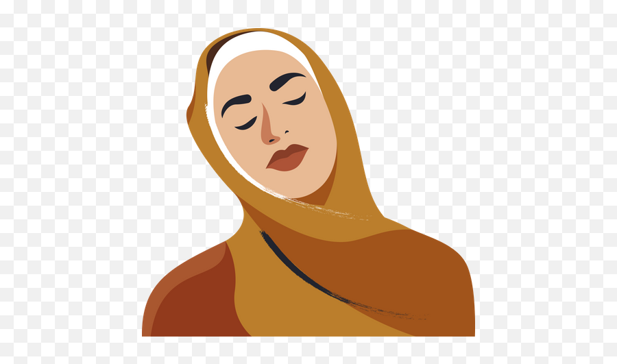 Best Premium Hijab Woman Wearing Burqa Illustration Download Emoji,Hijab Clipart