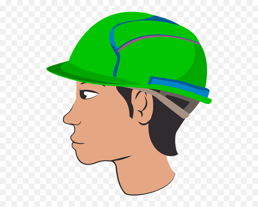 Human Head - Free Vector Graphic On Pixabay Emoji,Construction Hat Clipart