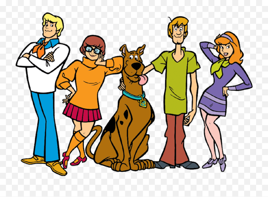 Friend Clipart Group Friend - Scooby Doo Characters Emoji,Friend Clipart