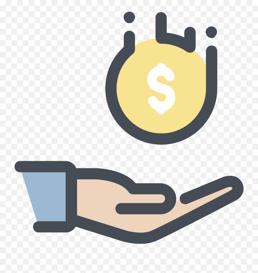 Exchange Dollar Icon - Receive Money Icon Clipart Full Emoji,Cash Icon Png