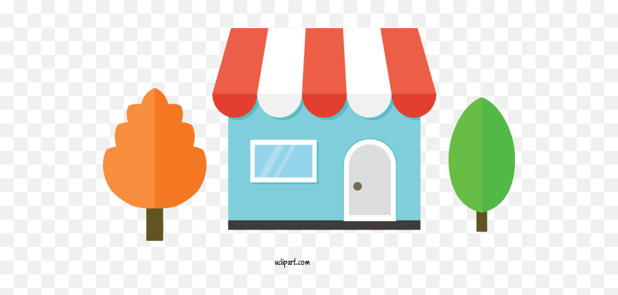 Buildings Design Logo Green For Store - Store Clipart Emoji,Retail Clipart