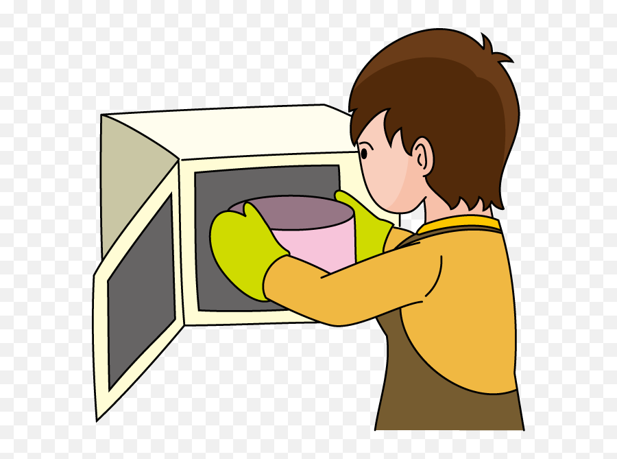 Microwave Clipart Image - Cooking In Microwave Clipart Emoji,Oven Clipart