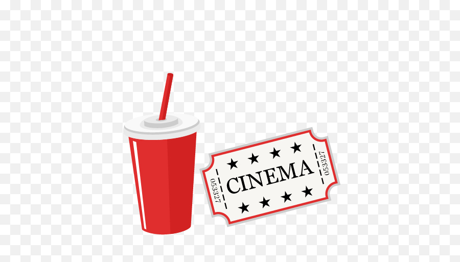 Movie Soda Clip Art Png Image With No - Cute Movie Ticket Clipart Emoji,Soda Clipart