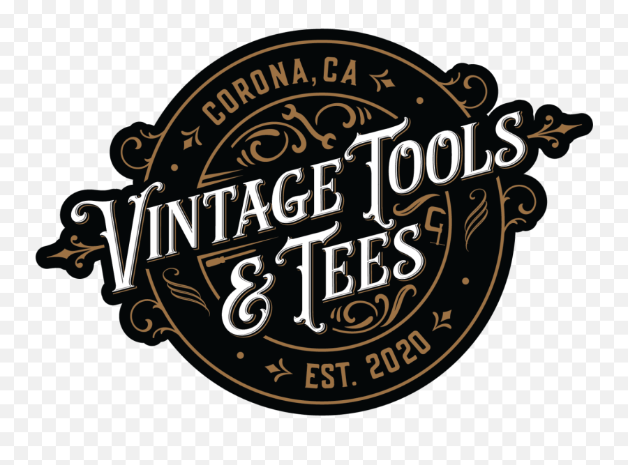 Vintage Tools Tees Logo - Language Emoji,Vintage Logo