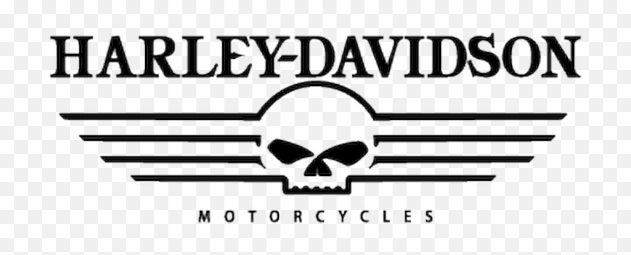 Harley Davidson Motorcycles Skull Logo - Horizontal Emoji,Skull Logo