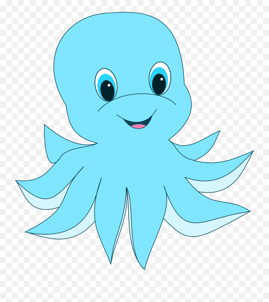 Octopus Vector - Octopus Emoji,Octopus Clipart
