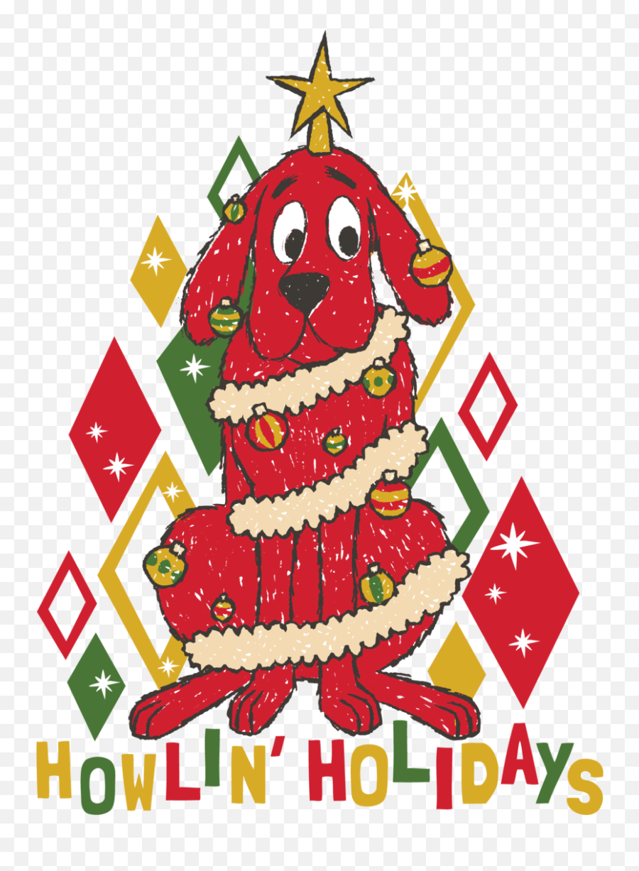 Mm Clifford Christmas Graphics R1 - Clifford Christmas For Holiday Emoji,Christmas Clipart Png
