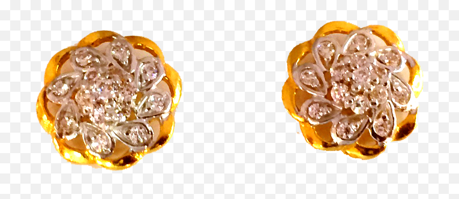 Gold Earrings Emoji,Png Jewellers