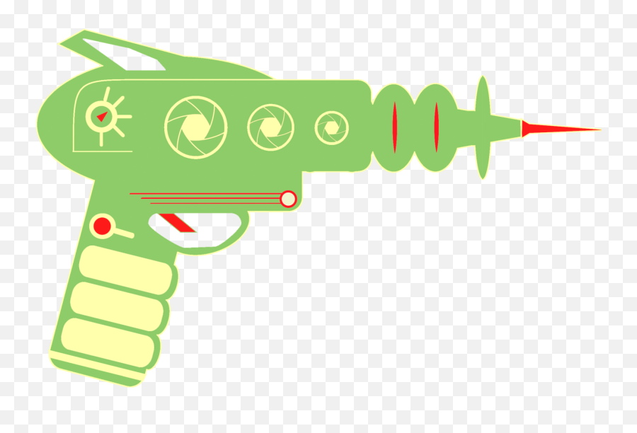 Laser Gun Png - Clip Gun Laser Ray Gun Clipart Transparent Laser Gun No Background Png Emoji,Gun Clipart