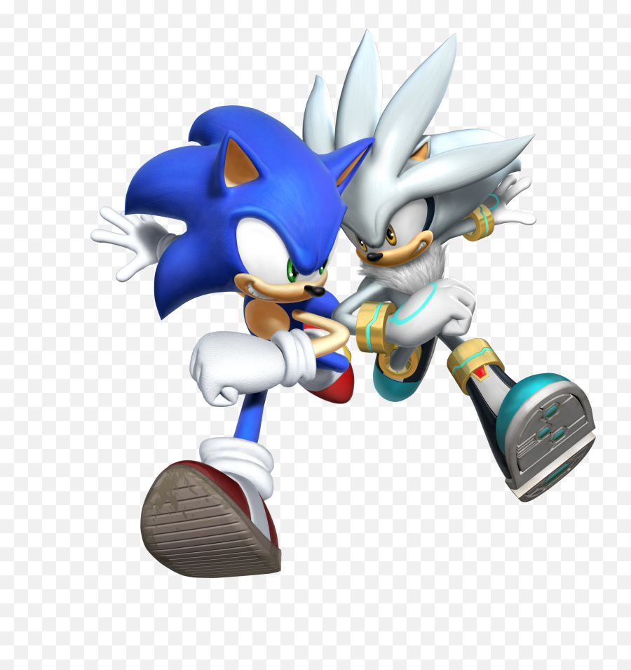 Sonic Rivals Sonic Silver The Hedgehog Hedgehog - Sonic And Silver The Hedgehog Emoji,Sonic The Hedgehog Png