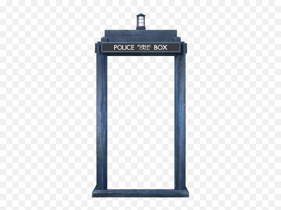 Tardis Clip Art - Solid Emoji,Tardis Clipart