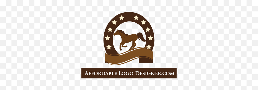 Horse Logo Template Vector Free Download - Design Emoji,Horse Logo