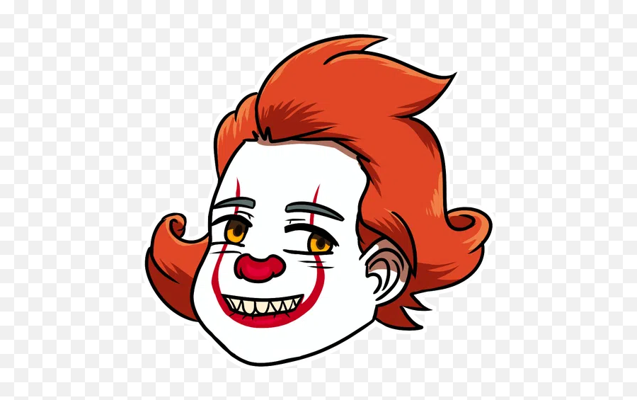 Movies Stickers For Whatsapp - Stickers Cloud Happy Emoji,Pennywise Clipart