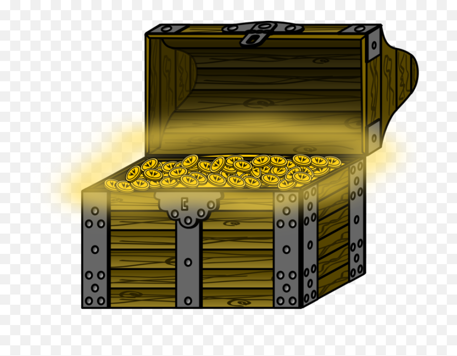 Public Domain Clip Art Image - Open Treasure Chest Animated Emoji,Treasure Clipart