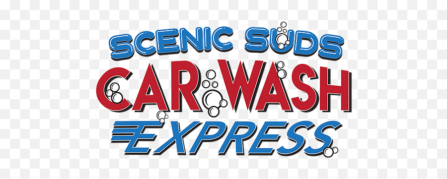 Car Wash Scenic Suds Car Wash Express United States - Language Emoji,Carwash Logo