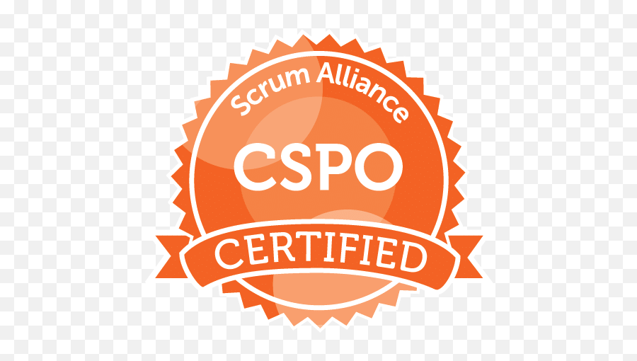 Certified Scrum Product Owner - Certified Scrum Master Emoji,Resume Logo